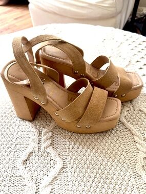 Sam Edelman (brand) Chunky Heel Sandal